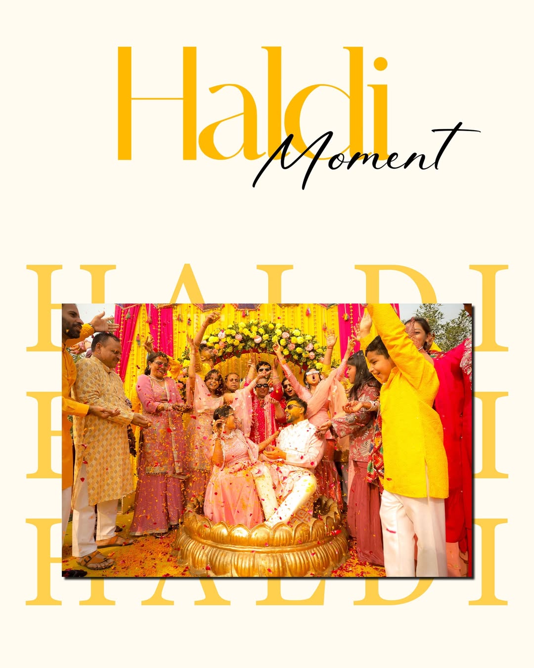 Wedding emotional moment